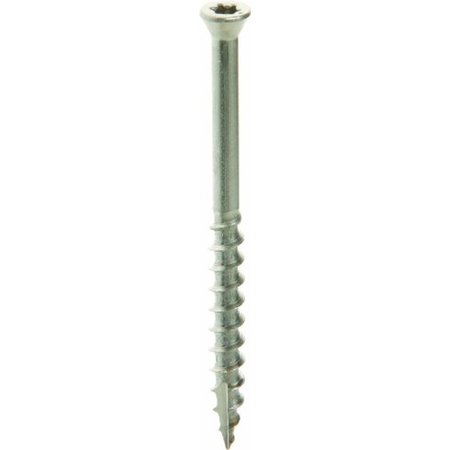 GRIP-RITE Deck Screw, #7 x 2-1/4 in, 305 Stainless Steel, 277 PK MAXS214TH3055